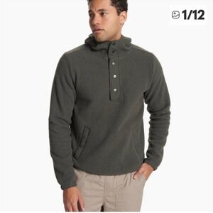 Vuori Morrow Sherpa Pullover Hoodie sz S